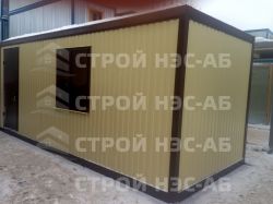 Металлическая бытовка VIP-056 2,5х6,0 - 2