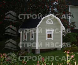 Финский домик "Лорина" 3,0х6,0+1,2х1,2 - 1