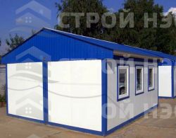 Дом из бытовок (металл)-013 5,0х6,0 - 0