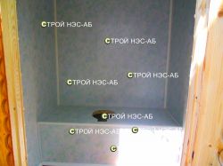 Туалетный домик-003 размер 1,5х1,5 (1/2 ДУО) - 0