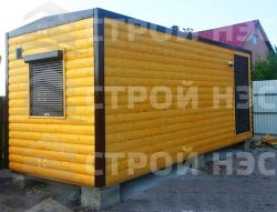 Металлическая бытовка VIP-034 2,3х6,0х2,7 - 1