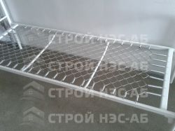 Кровать-010 размер 0,8х2,0 (металл) - 0