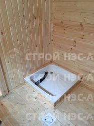 Поддон с установкой 0,9х0,9 (сталь) - 1