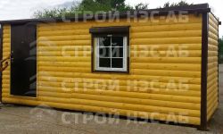 Металлическая бытовка VIP-064 2,3х6,0х2,8 - 1