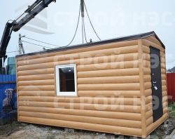Металлическая бытовка VIP-055 2,3х5,0х2,8 - 1