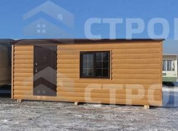 Металлическая бытовка VIP-012 2,3х5,0х2,7 - 0