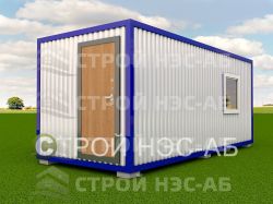 Строительная бытовка БК-004 2,5х4,5 (Шв 10, уг 7) Вагонка - 0