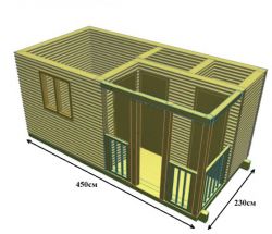 Дачник-003 размер 2,3х4,5 - 1