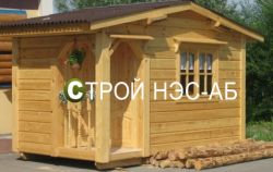 Садовый домик -025 СД "Алина" размер  3,0х4,0 - 1