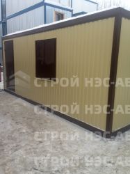 Металлическая бытовка VIP-056 2,5х6,0 - 1