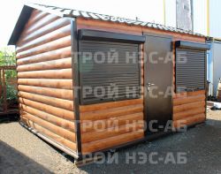 Металлическая бытовка VIP-002 2,5х4,0 - 1
