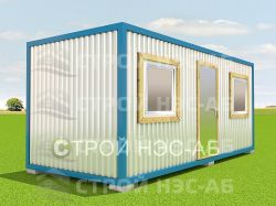 Строительная бытовка БК-028 3,0х7,0 ДВП расп - 2