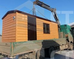 Металлическая бытовка VIP-012 2,3х5,0х2,7 - 1