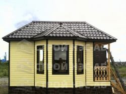 Садовый домик -038 СД "Арабель" 3,0х6,0+1,2х1,2х1,2 - 1