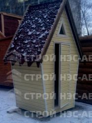 Туалетный домик-019 размер 1,2х1,2 - 1