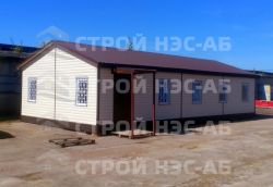 Типовое административное здание-003 размер 6,0х12,5 - 1
