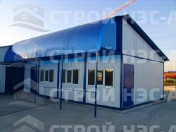 Типовое административное здание-002 12,5х12,0 - 1