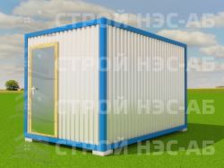 Строительная бытовка БК-003 2,5х4,0 (Шв 10, у 7) ДВП - 0