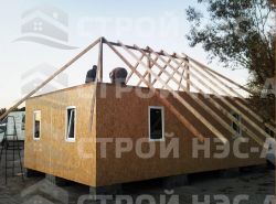 Дом из бытовок (металл)-017 8,0х5,0 - 0