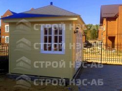 Хозблок для дачи-061 "Новомосковский"  3,0х4,0 - 2