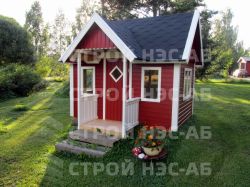 Финский домик "Валенсия" 2,3х3,5+1,0х1,2 - 1