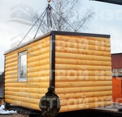Дом из бытовок (металл)-021 5,0х6,0 - 1