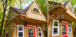 Садовый домик -034 СД "Аленушка" 3,0х4,0 - 1