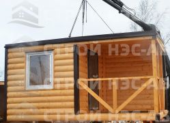 Дом из бытовок (металл)-008 5,0х6,0 - 0