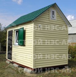 Металлическая бытовка VIP-016 2,5Х4,0 - 1