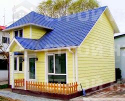 Садовый домик "Татина" 6,0х6,0 (2-ух эт.) - 1