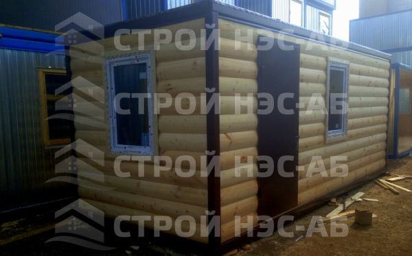 Металлическая бытовка VIP-014 2,5х6,0