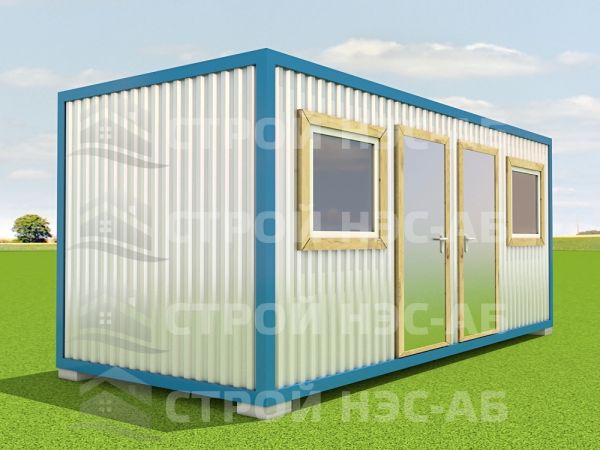 Блок-контейнер БКо-018 2,5х6,0 (2 входа) Двп
