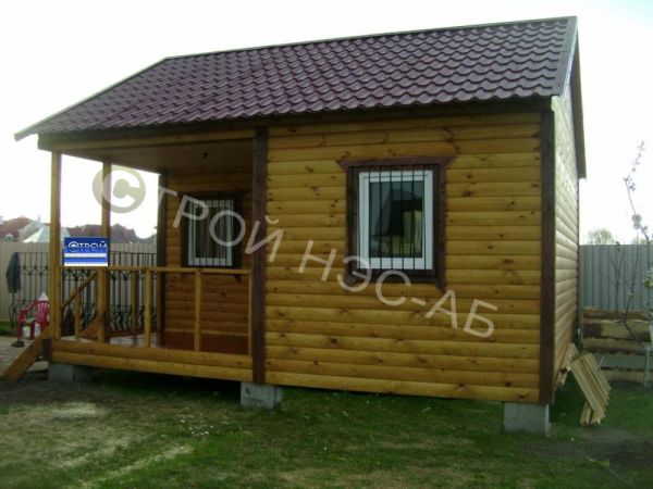 Садово-дачный домик СД "Рая"  6,0х8,0