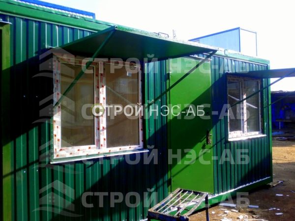 Ставня металл на подпорках