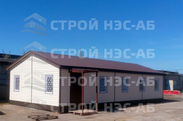 Типовое административное здание-003 размер 6,0х12,5