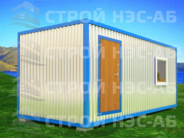Блок-контейнер БКл-025 2,5х7,0 (тамб. №3) ЛДСП