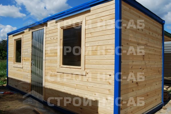 Металлическая бытовка VIP-015 2,5х6,0