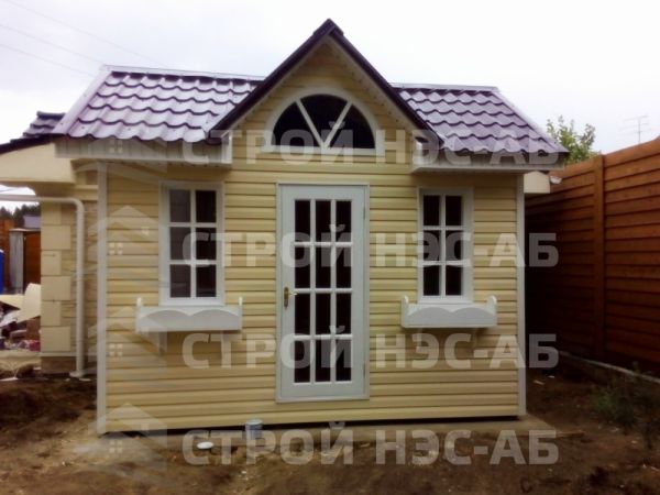 Садовый домик -014 СД "Арина" размер 2,4х4,8
