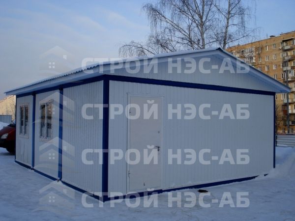 Типовое общежитие-001 размер 6,0х7,5