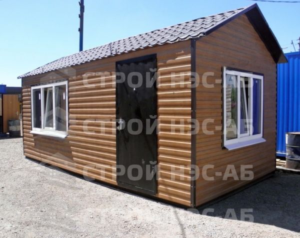 Металлическая бытовка VIP-037 2,5х6,0
