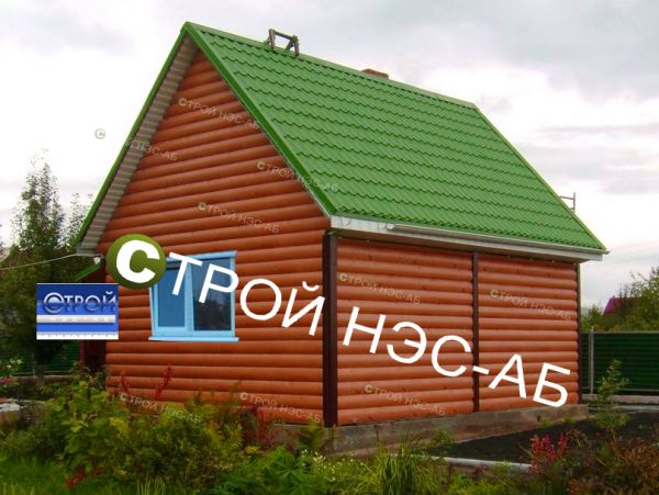 Садовый домик "Эжени" 6,0х6,0 (2 эт.)