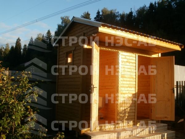 Хозблок для дачи-019 "Загородный" 2,0х3,0