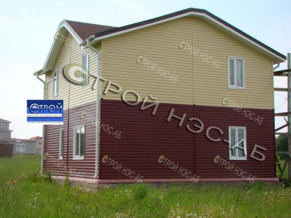 Дачный домик "Эмилия" 8,0х9,0 (2эт.)