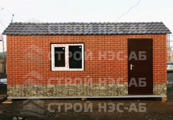 Металлическая бытовка VIP-021 2,5х6,0