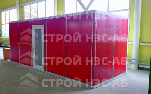 Металлическая бытовка БКс-04 2,5х6,0 (без тамбура) бытовка из сэндвич панелей