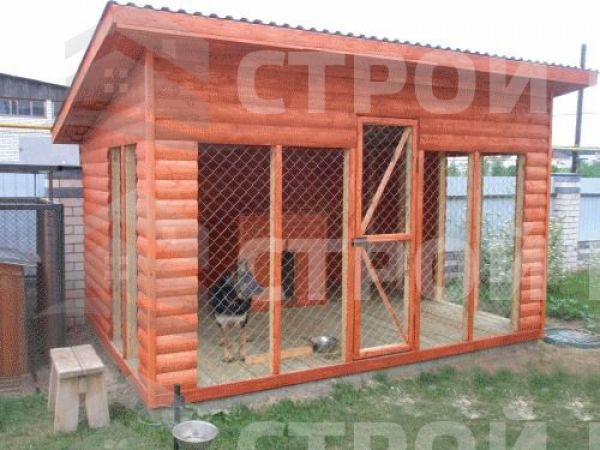 Вольер для собак- 003 размер 2,3х4,5