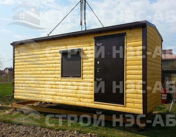 Металлическая бытовка VIP-036 2,3х6,0х2,7