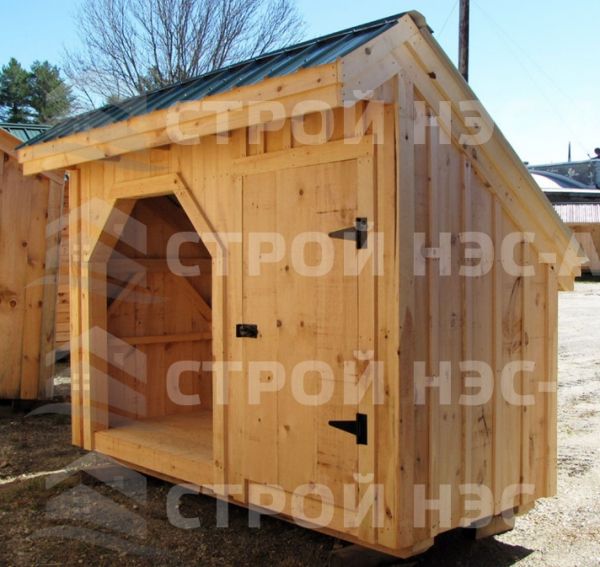 Дровник -002 размер 1,7х4,0