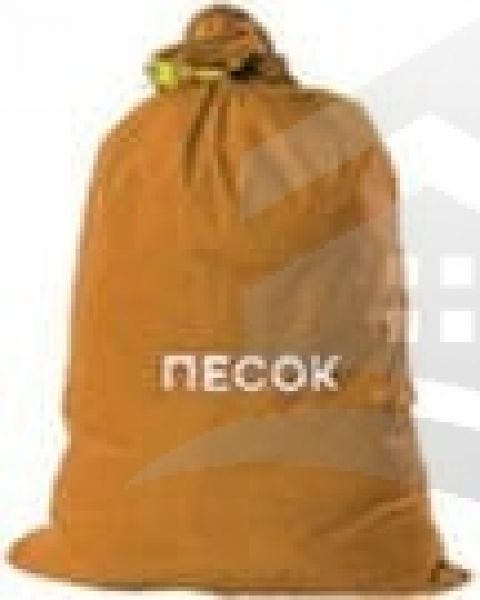 007. Песок строительный в мешках