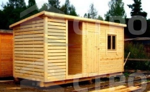 Дровник -010 размер 2,3х6,0